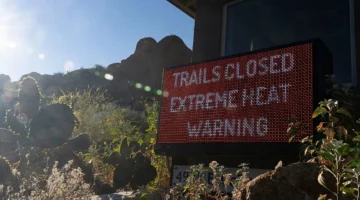 قبة حرارية قياسية تضرب الولايات المتحدة الأمريكية بفعل ظاهرة التغير المناخي المتسارعة